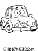 Car Clipart #1743932 by Hit Toon