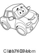 Car Clipart #1743944 by Hit Toon