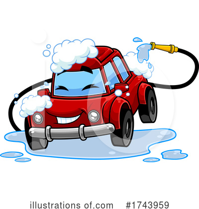 Car Wash Clipart #1743959 by Hit Toon