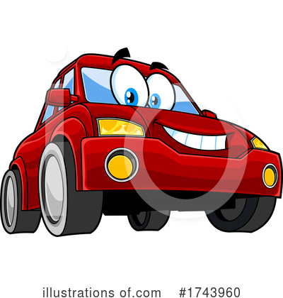 Car Clipart #1743960 by Hit Toon