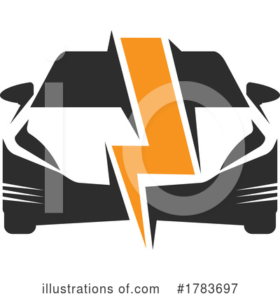 Electric Car Clipart #1783697 by Vector Tradition SM