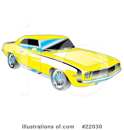 Muscle Car Clipart #22030 by Andy Nortnik