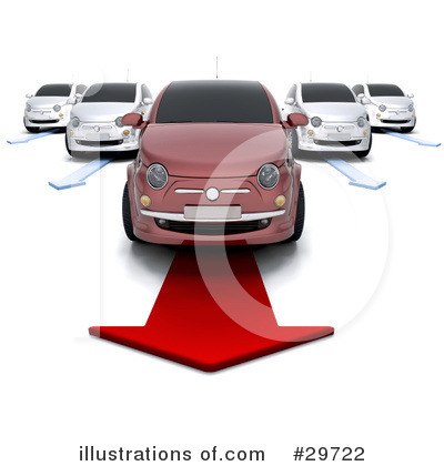 Royalty-Free (RF) Car Clipart Illustration by KJ Pargeter - Stock Sample #29722