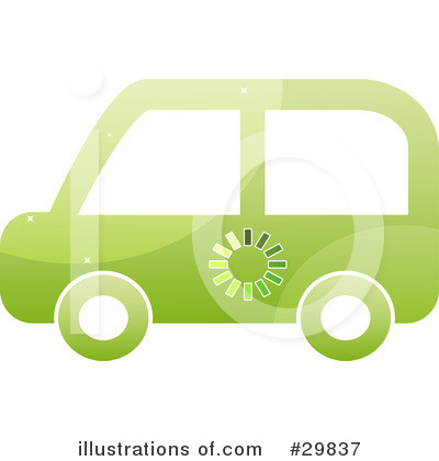 Electrical Car Clipart #29837 by Melisende Vector