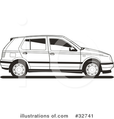 Volkswagen Clipart #32741 by David Rey