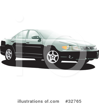 Royalty-Free (RF) Car Clipart Illustration by David Rey - Stock Sample #32765
