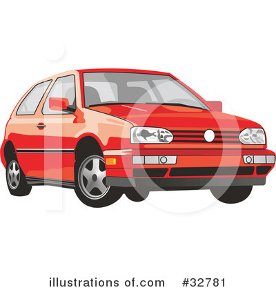 Volkswagen Clipart #32781 by David Rey