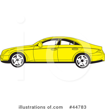 Royalty-Free (RF) Car Clipart Illustration by Lal Perera - Stock Sample #44783