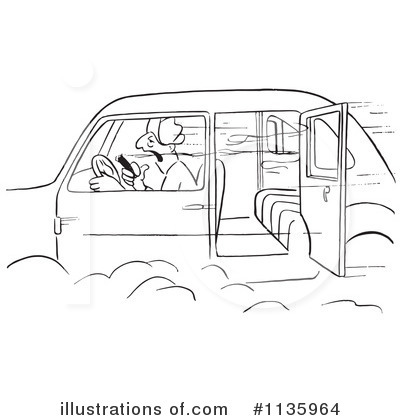 Royalty-Free (RF) Car Pooling Clipart Illustration by Picsburg - Stock Sample #1135964