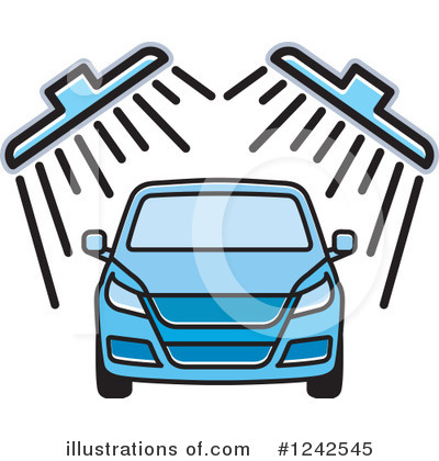 Royalty-Free (RF) Car Wash Clipart Illustration by Lal Perera - Stock Sample #1242545