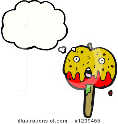 Candied Apple Clipart #1209455 by lineartestpilot