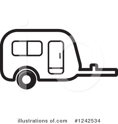 Royalty-Free (RF) Caravan Clipart Illustration by Lal Perera - Stock Sample #1242534