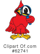 Cardinal Character Clipart #62741 by Mascot Junction