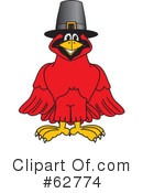 Cardinal Character Clipart #62774 by Mascot Junction