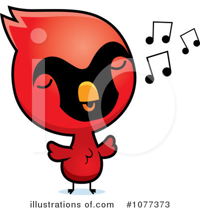 Cardinal Clipart #1077373 by Cory Thoman