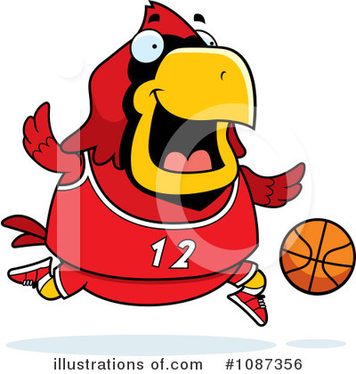 Royalty-Free (RF) Cardinal Clipart Illustration by Cory Thoman - Stock Sample #1087356