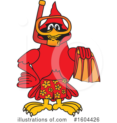Cardinal Character Clipart #1604426 by Toons4Biz
