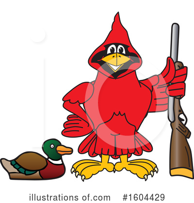 Cardinal Character Clipart #1604429 by Toons4Biz