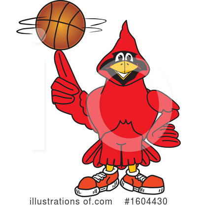 Cardinal Character Clipart #1604430 by Toons4Biz