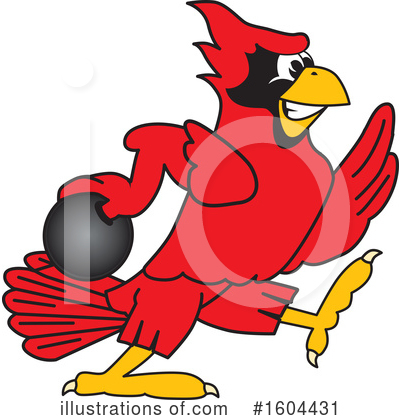Cardinal Character Clipart #1604431 by Toons4Biz