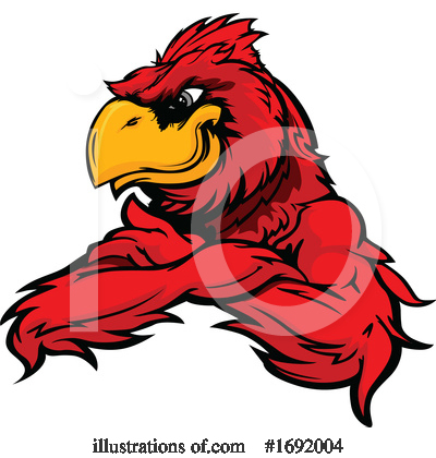 Royalty-Free (RF) Cardinal Clipart Illustration by Chromaco - Stock Sample #1692004