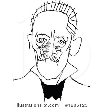 Royalty-Free (RF) Caricature Clipart Illustration by Prawny Vintage - Stock Sample #1205123