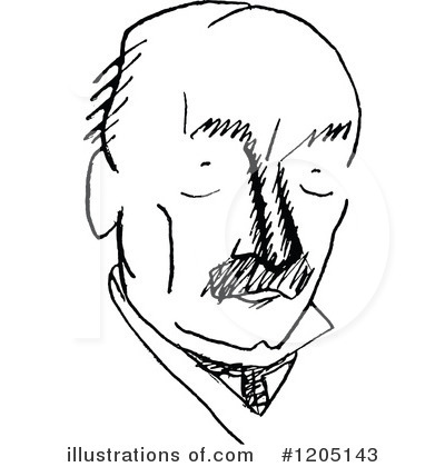 Royalty-Free (RF) Caricature Clipart Illustration by Prawny Vintage - Stock Sample #1205143