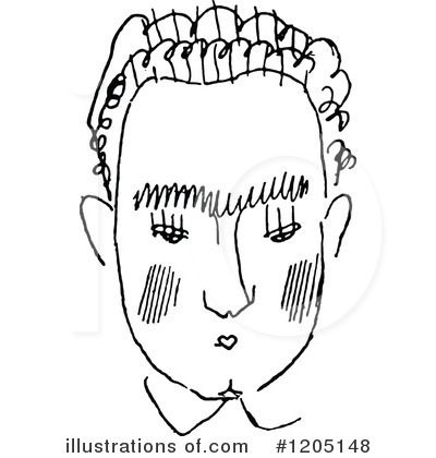 Royalty-Free (RF) Caricature Clipart Illustration by Prawny Vintage - Stock Sample #1205148