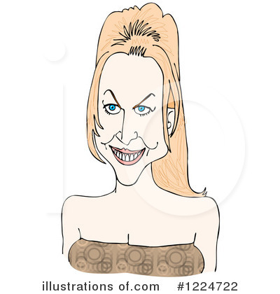 Royalty-Free (RF) Caricature Clipart Illustration by djart - Stock Sample #1224722