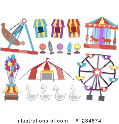 Carousel Clipart #1234874 by BNP Design Studio