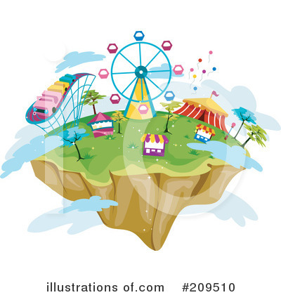 Theme Park Clipart #209510 by BNP Design Studio