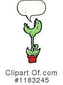 Carnivorous Plant Clipart #1183245 by lineartestpilot