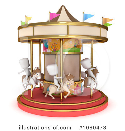 Carousel Clipart #1080478 by BNP Design Studio