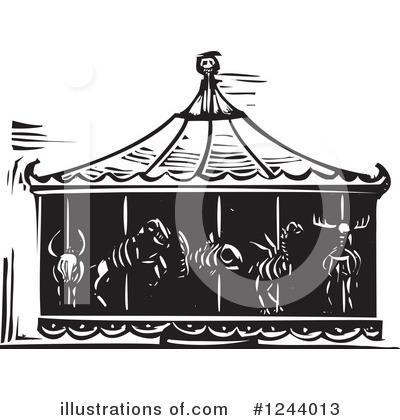 Royalty-Free (RF) Carousel Clipart Illustration by xunantunich - Stock Sample #1244013