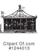 Carousel Clipart #1244013 by xunantunich
