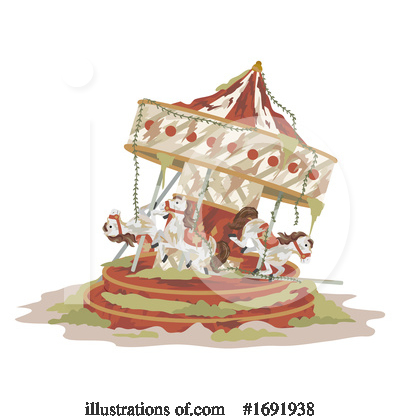 Carousel Clipart #1691938 by BNP Design Studio