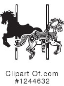 Carousel Horse Clipart #1244632 by xunantunich
