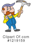 Carpenter Clipart #1219159 by LaffToon