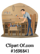 Carpenter Clipart #1698841 by Vector Tradition SM