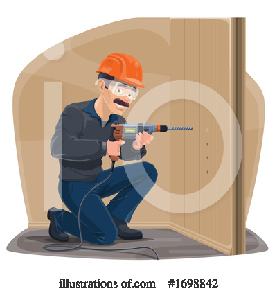 Carpentry Clipart #1698842 by Vector Tradition SM