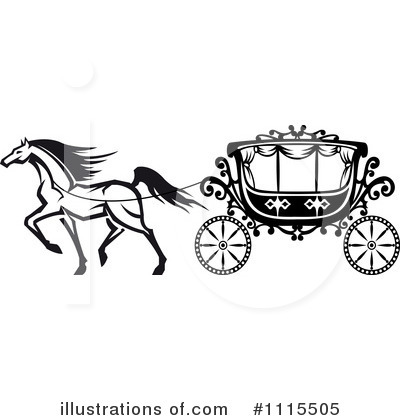 Carriage Clipart #1115505 by Vector Tradition SM