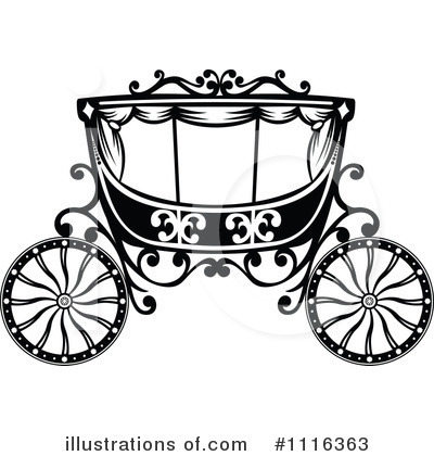 Royalty-Free (RF) Carriage Clipart Illustration by Vector Tradition SM - Stock Sample #1116363