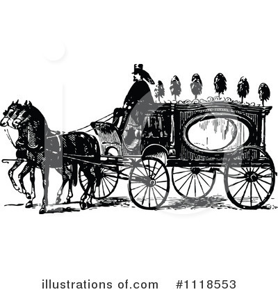 Horse Drawn Carriages Clipart #1118553 by Prawny Vintage