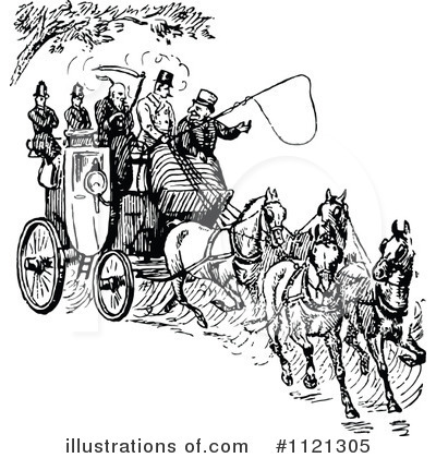 Carriage Clipart #1121305 by Prawny Vintage