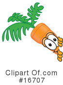 Carrot Character Clipart #16707 by Toons4Biz