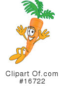 Carrot Character Clipart #16722 by Toons4Biz