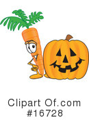 Carrot Character Clipart #16728 by Toons4Biz