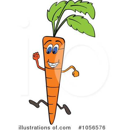 Royalty-Free (RF) Carrot Clipart Illustration by Andrei Marincas - Stock Sample #1056576