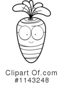 Carrot Clipart #1143248 by Cory Thoman