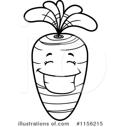 Royalty-Free (RF) Carrot Clipart Illustration by Cory Thoman - Stock Sample #1156215